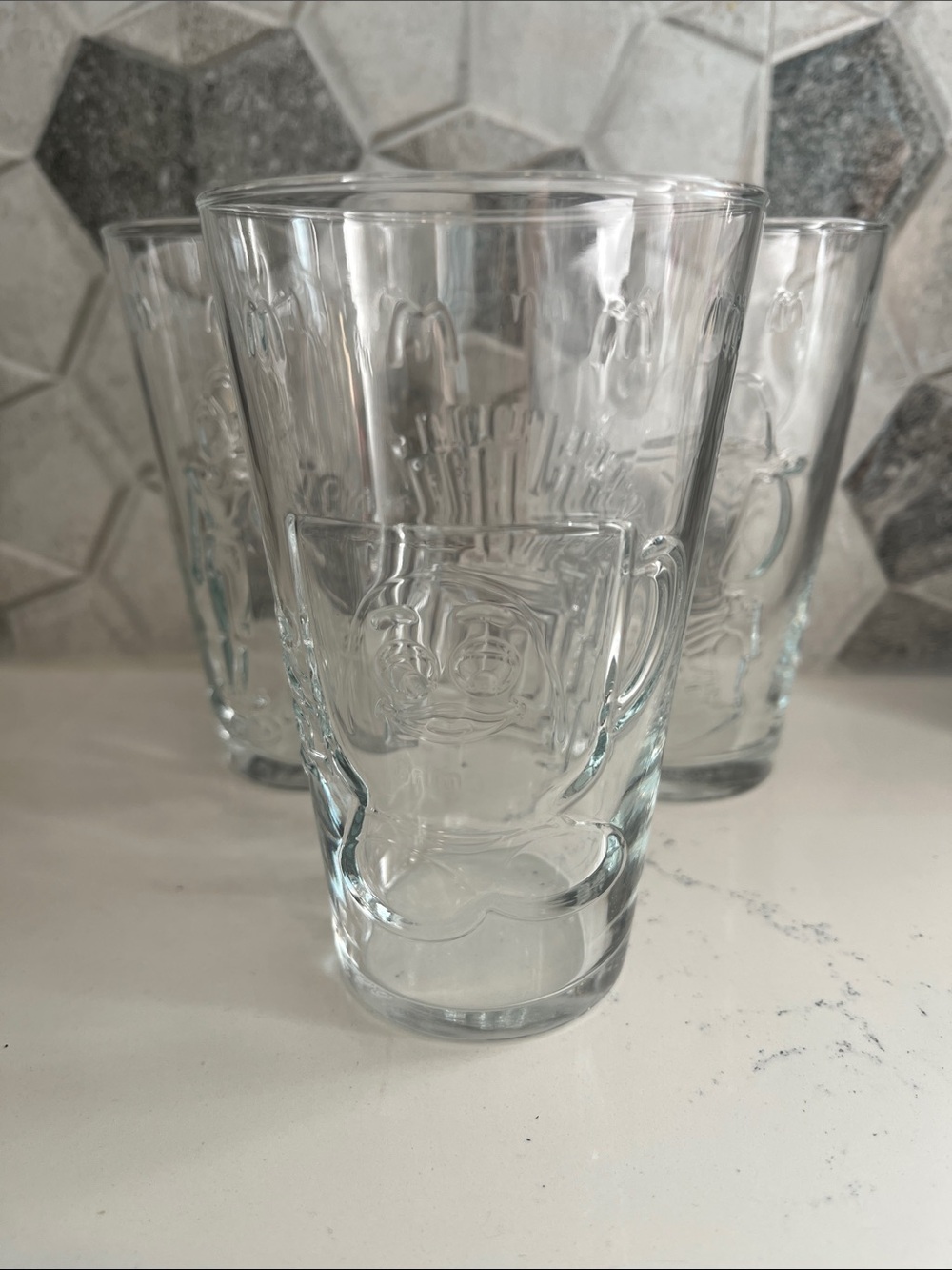 McDonald’s Collector Cups Glass- Set of 3